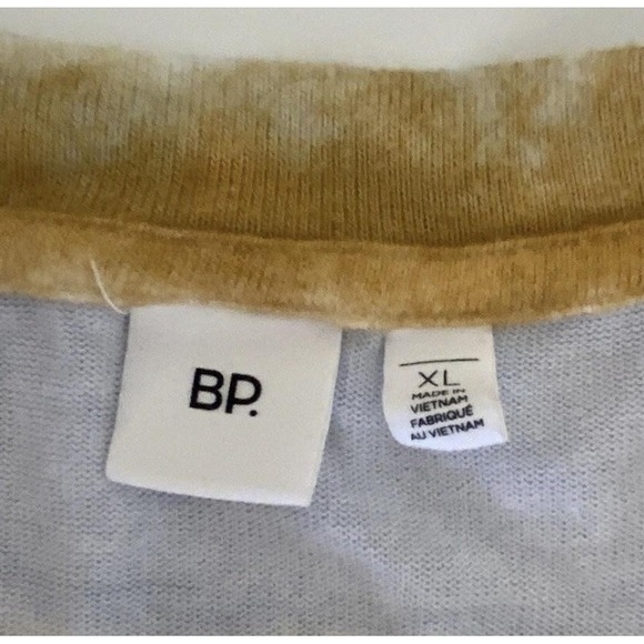 BP Shirt Womens XL Multicolor Striped Long Sleeve Tunic Top Soft Knit Boho - Picture 3 of 8